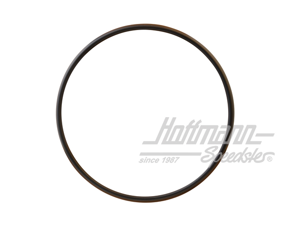 Instrument trim ring, 115mm, black                                                                  