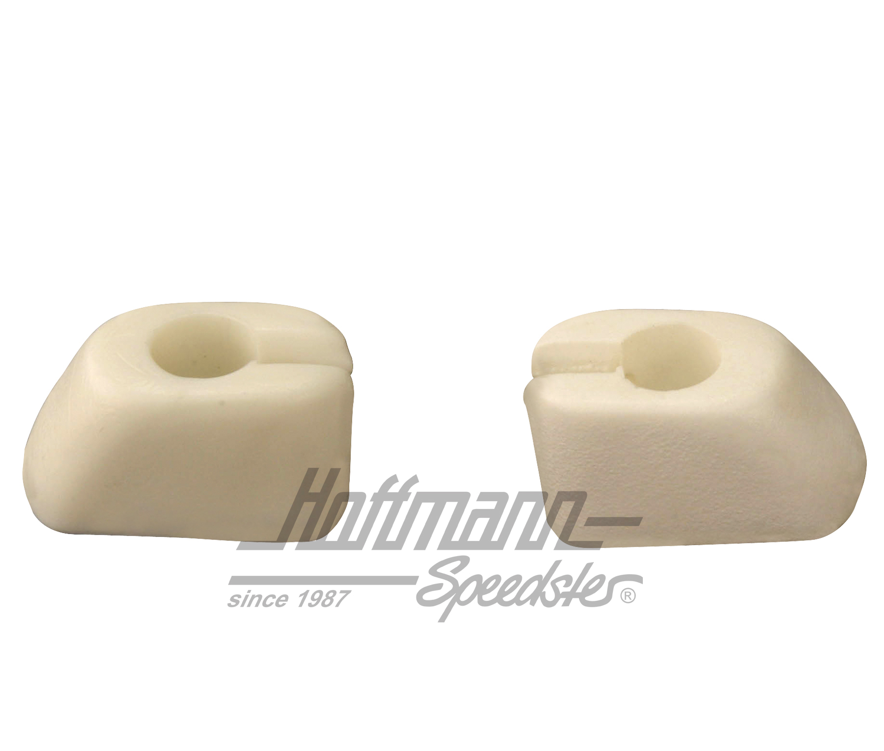 Sun visor clip, 64-67/67-79, white | 111 857 561 | 055-7370
