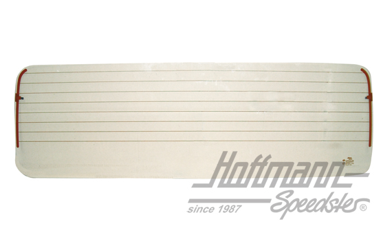 Rear window, heatable, Bus T1/T2, clear | 211 845 495 | 089-0016