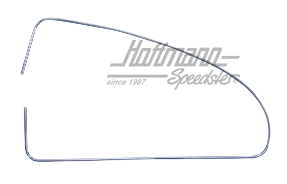 Ornamental frame, aluminium, quarter window, left, -7.64 | 113 853 345 B | 020-5611