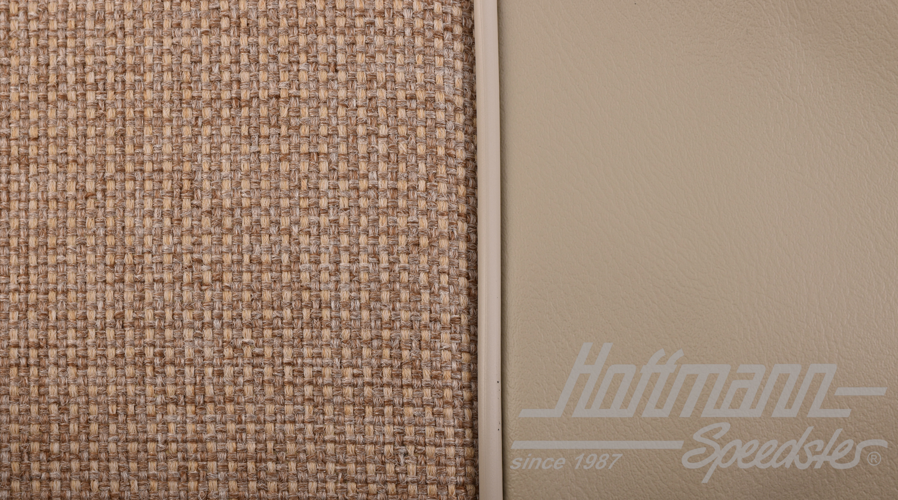 Seat upholstery, Sedan, 8.64-7.67, Tweed, beige/off-white                                           