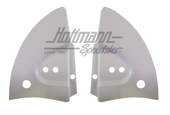 Hinge covers, 8.67-, white | 151 871 197 E + 151 871 198 E | 030-2250