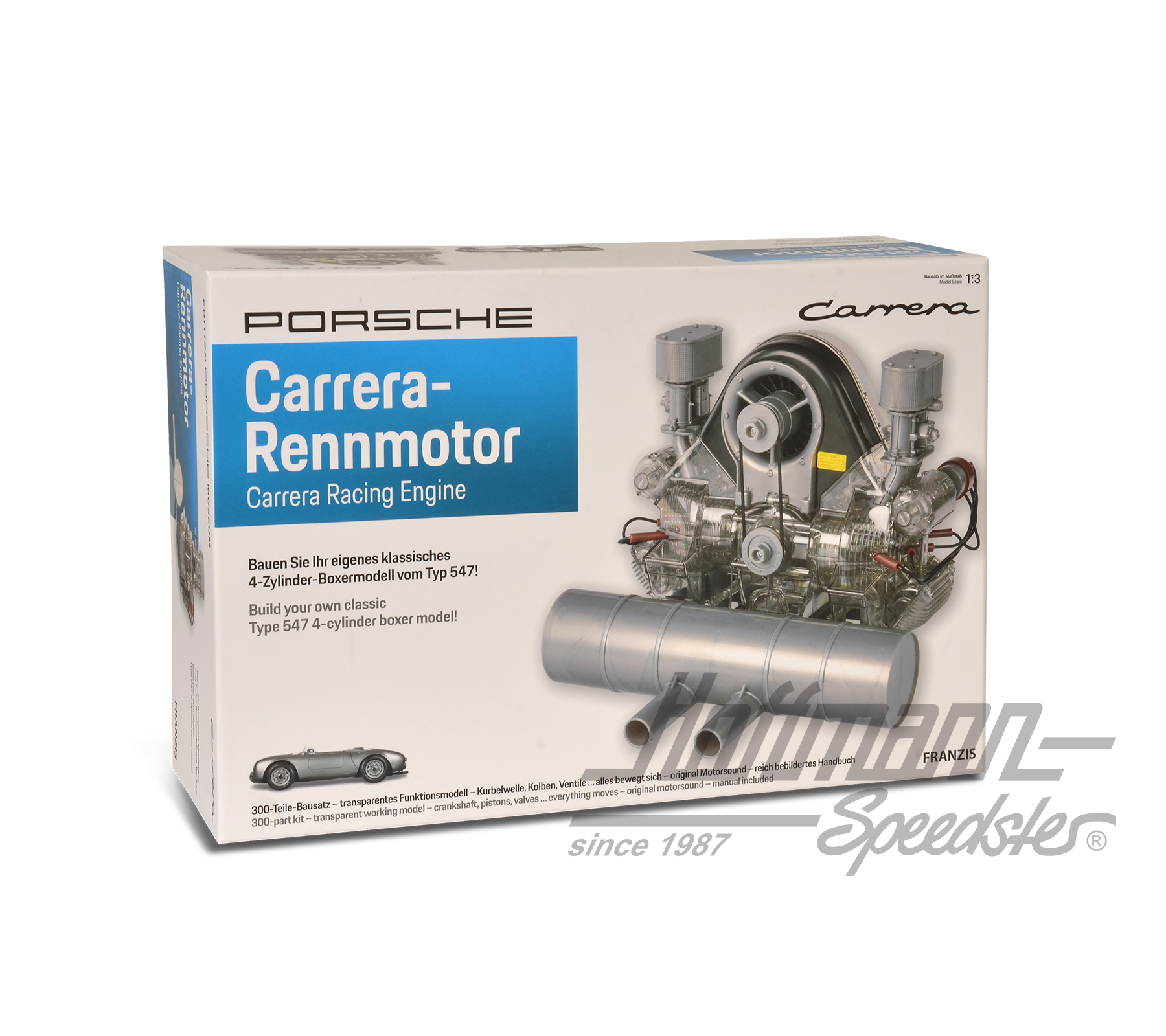 Porsche Carrera racing engine, Model kit | 40 19631 67550-7 | 046-1020