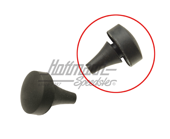 Rubber bump, engine lid, 356 A/B/C                                                                  
