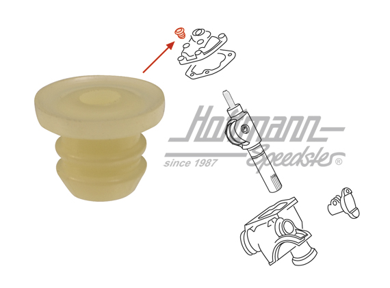 Plug, steering gear, 4.61-                                                                          