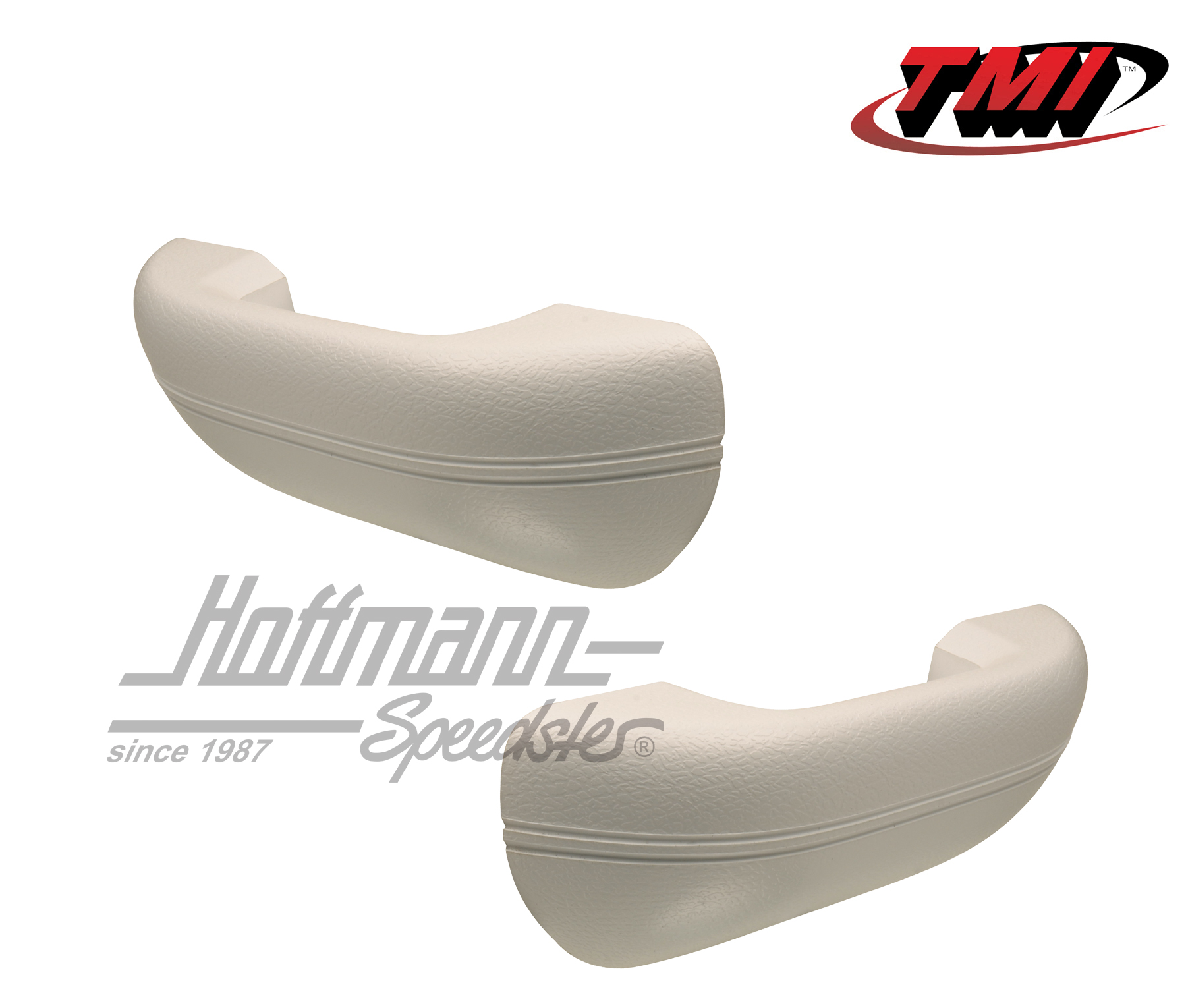 Armrests, 8.67-8.72, chalk white, left/right | 16-1614-88 | 055-7440