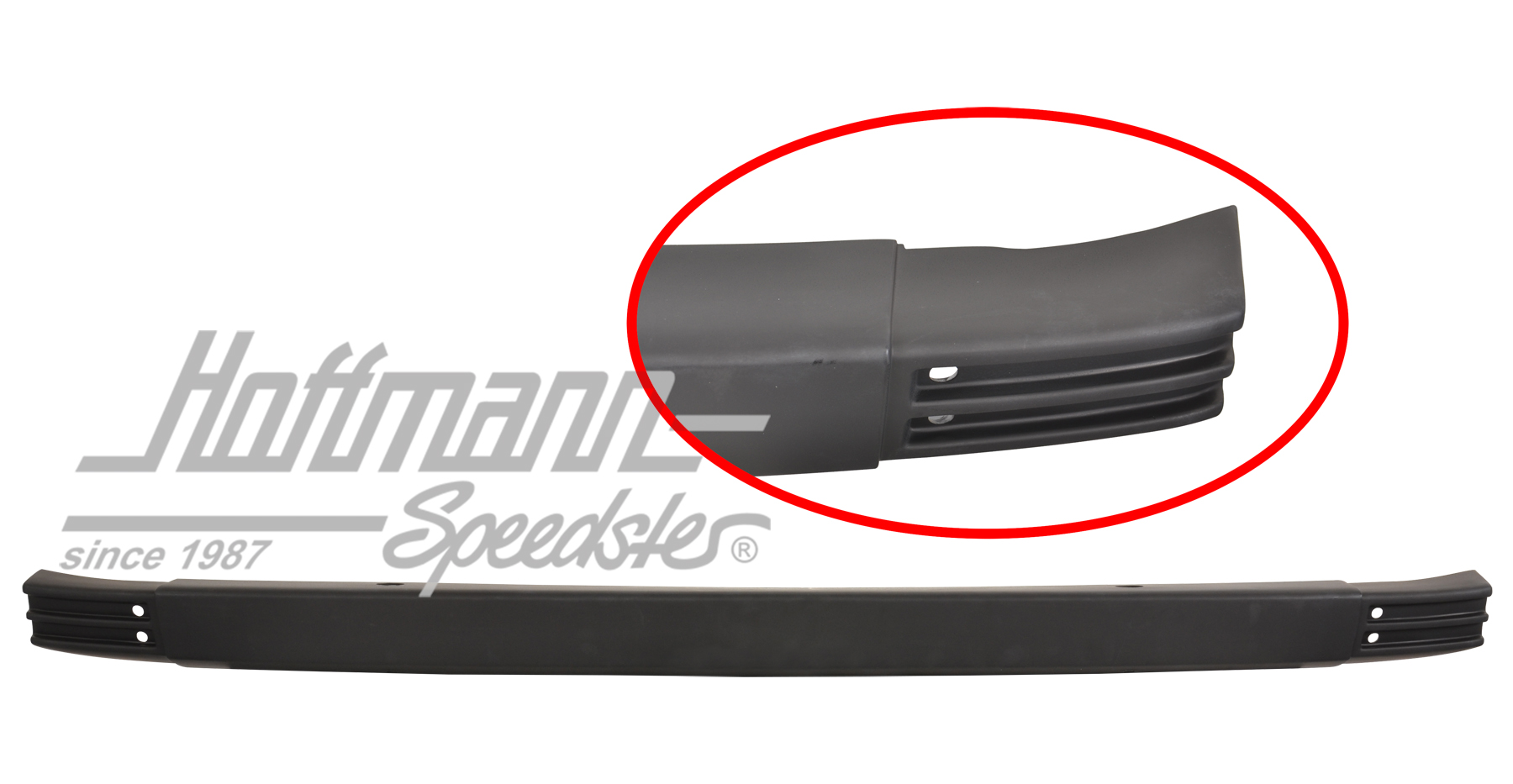 Bumper, rear, middle, -96 | 701 807 311 E 2BC | 408-6020