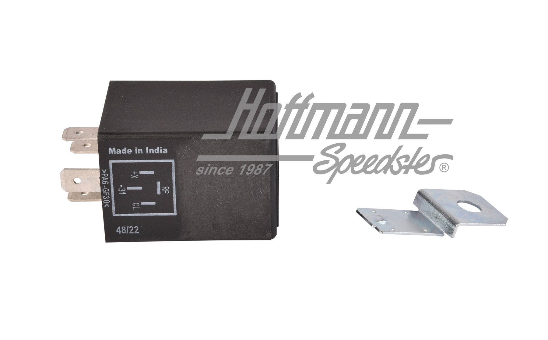 Relay, turn indicator, electronic, 12 V                                                             