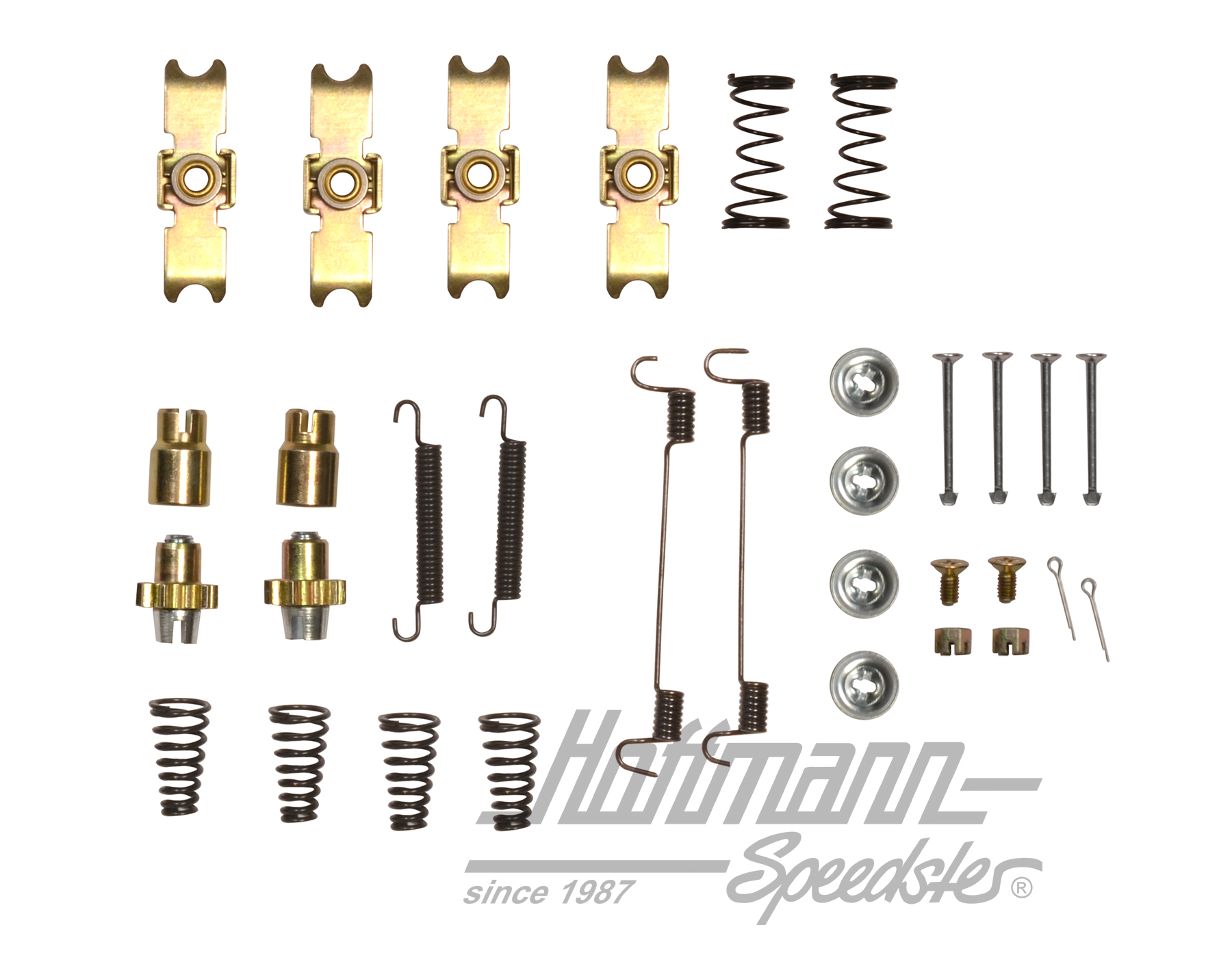 Mounting kit, hand brake shoe set, 911 | PCG 352 097 12 | 522-1430