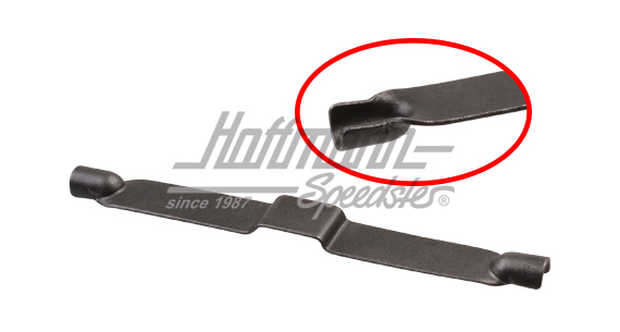 Sheet metal clamp, adjusting nut, 1302/1303 | 311 609 485 | 020-4087-12