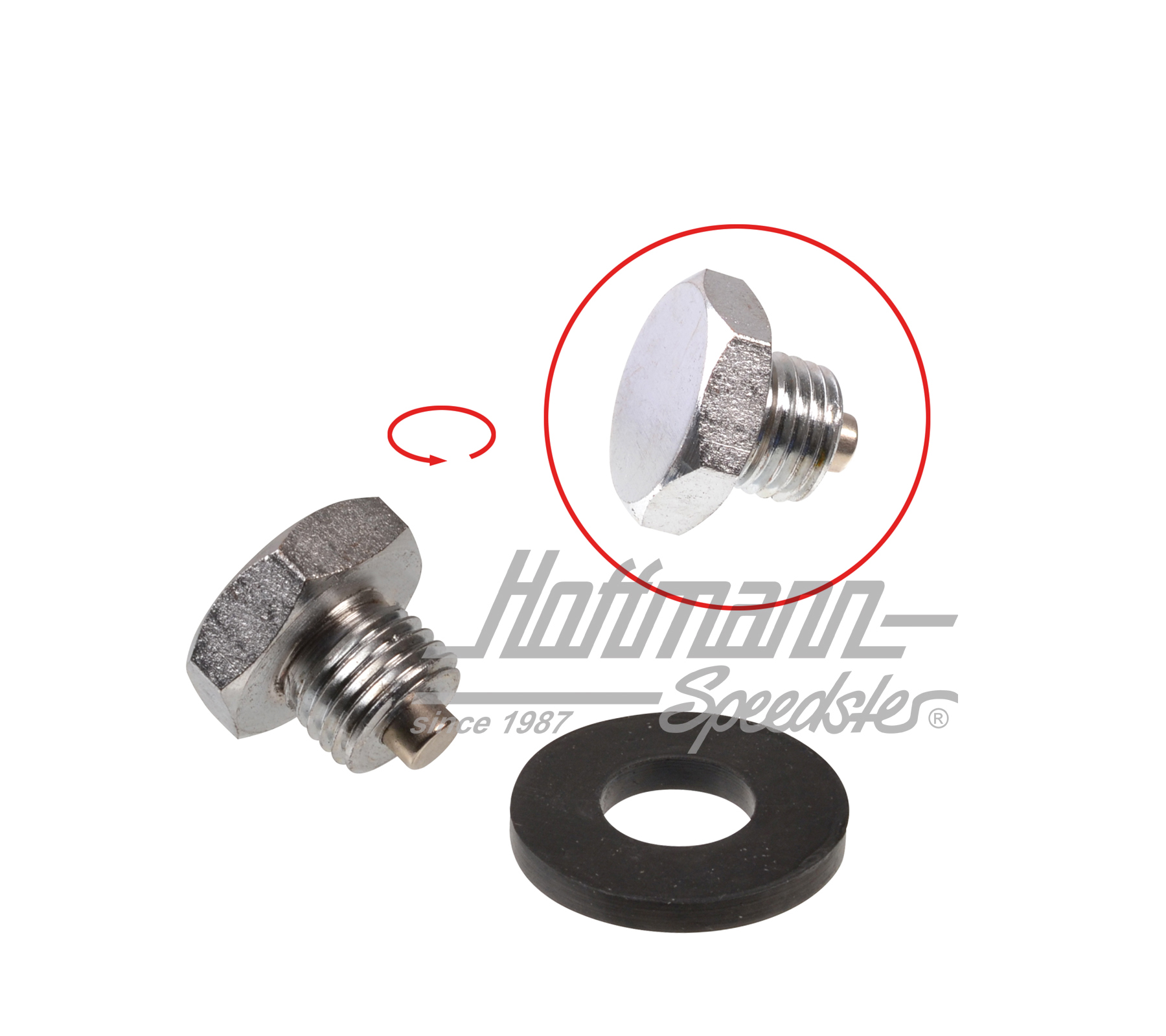 Oil drain plug, magnetic | 113 115 193 | 010-1060
