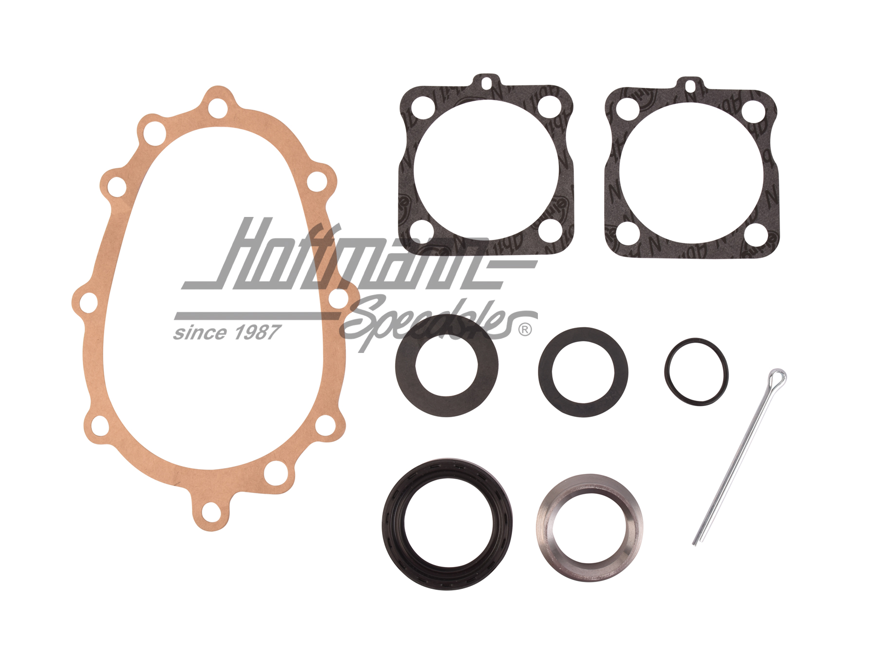 Gasket set, countershaft, swing axle, 63-67 | 211 598 501 B | 089-3079-56
