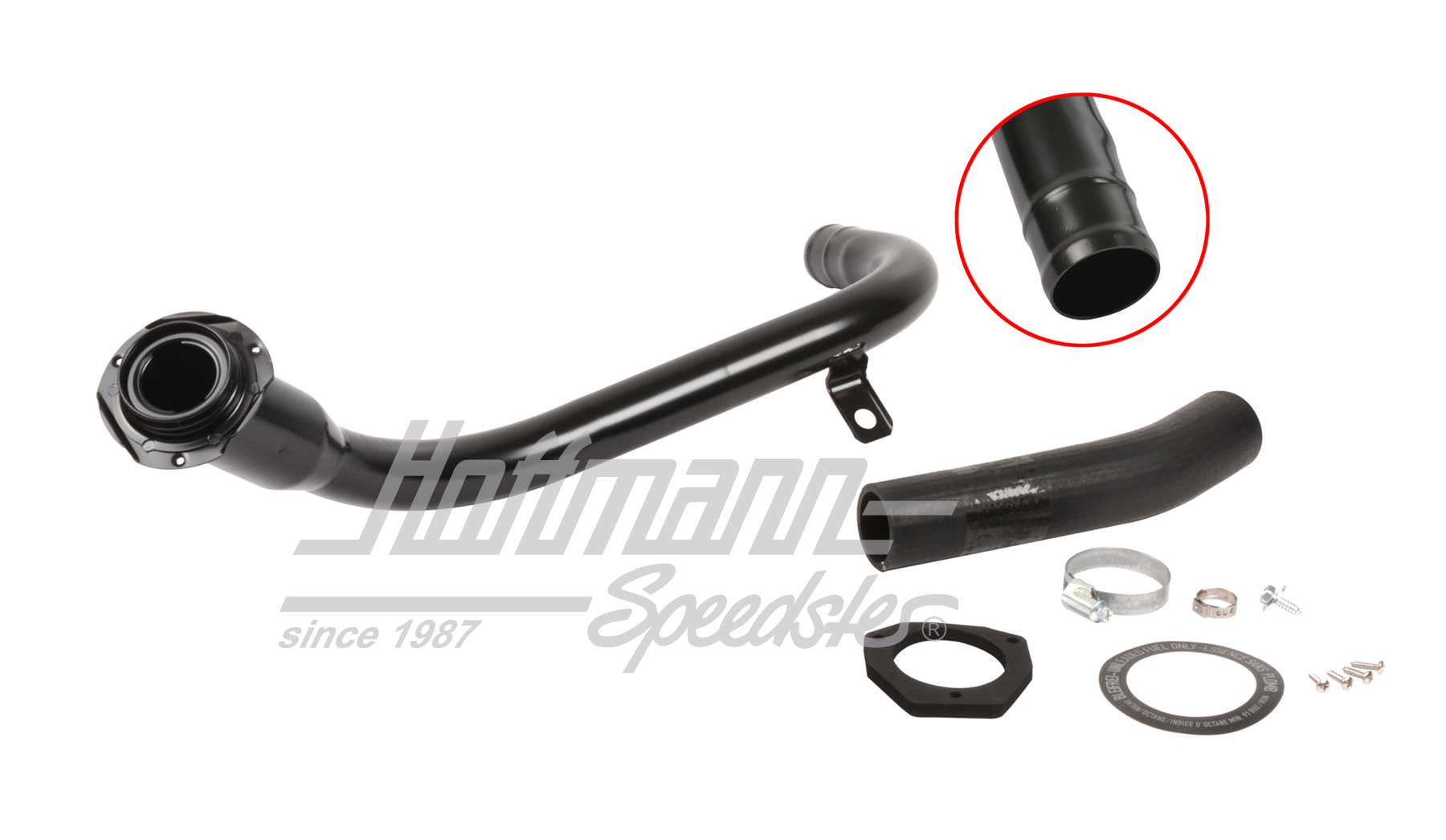 Tank filler neck, Convertible, 1.84-7.93 | 155 201 129 C Satz | 185-0363-50