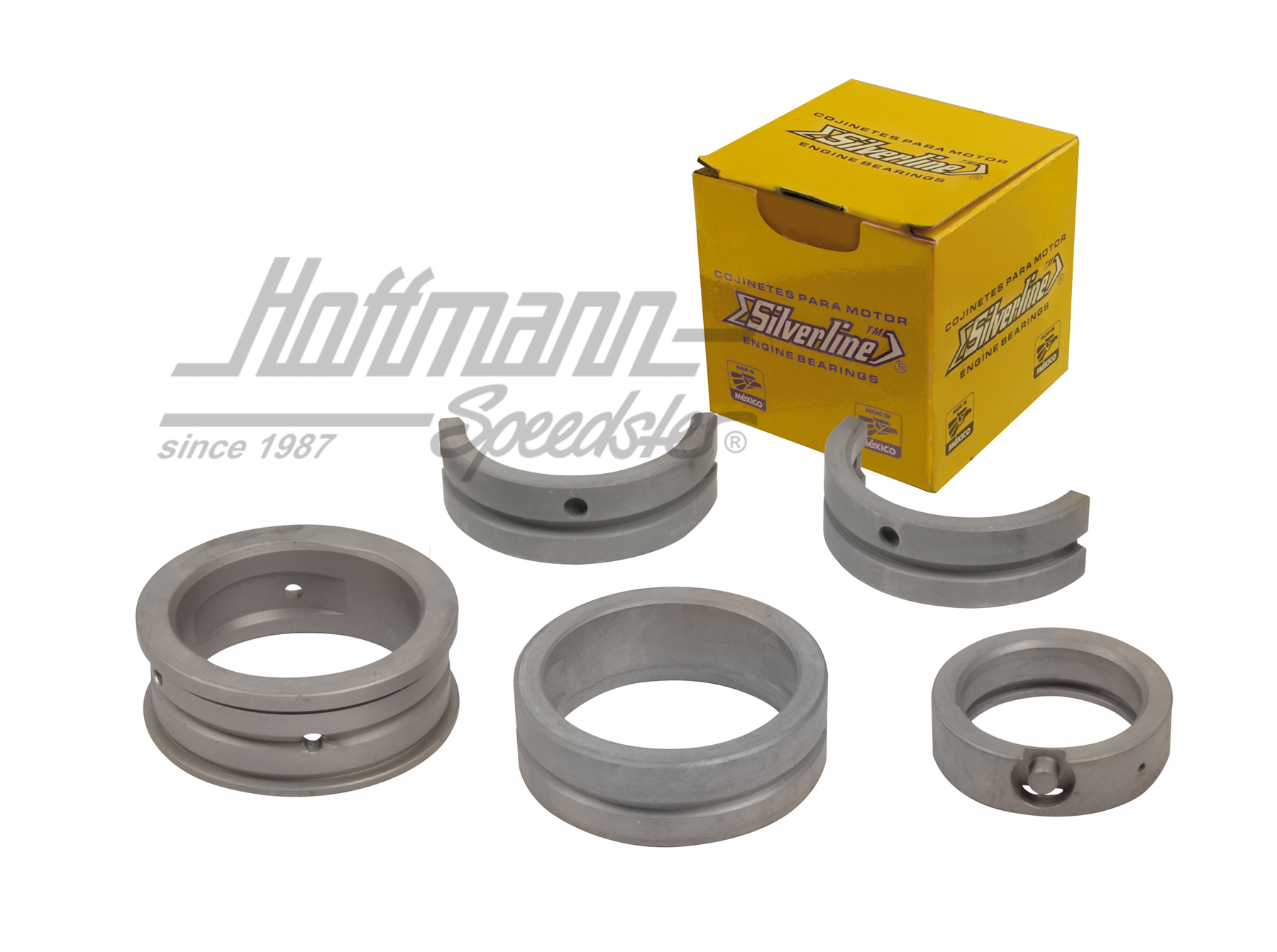 Main bearing set, 1.50/1.00/thrust 20mm, steel | 111 198 499 60 | 010-0141-66