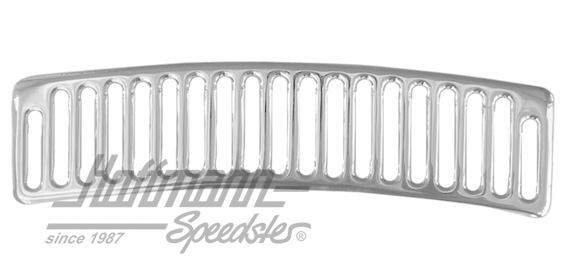 Vent louver trim, front, all except 1303, chromed | 10016 | 020-2027