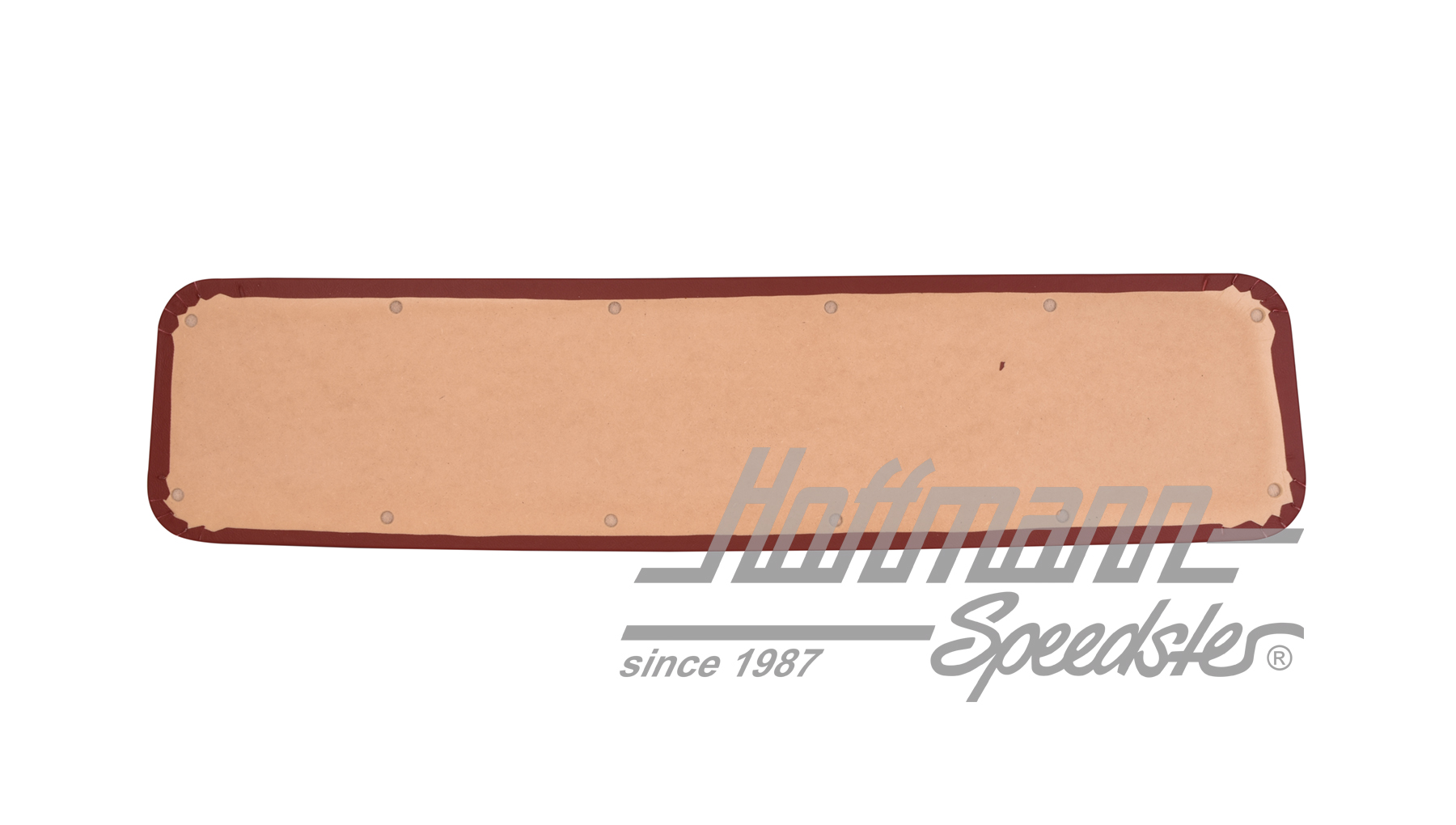 Hatchback trim panel,
 8.67-7.73, red                                                              