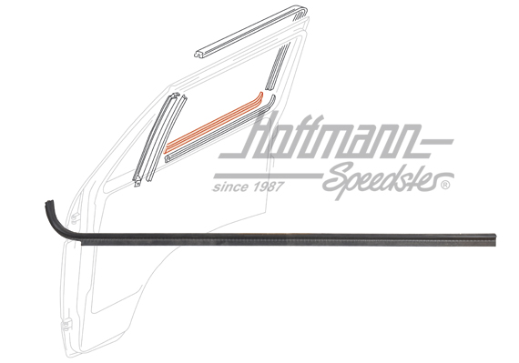 Scraper, outside right, for moulding, Bus T3 | 255 837 704 | 350-3530-02