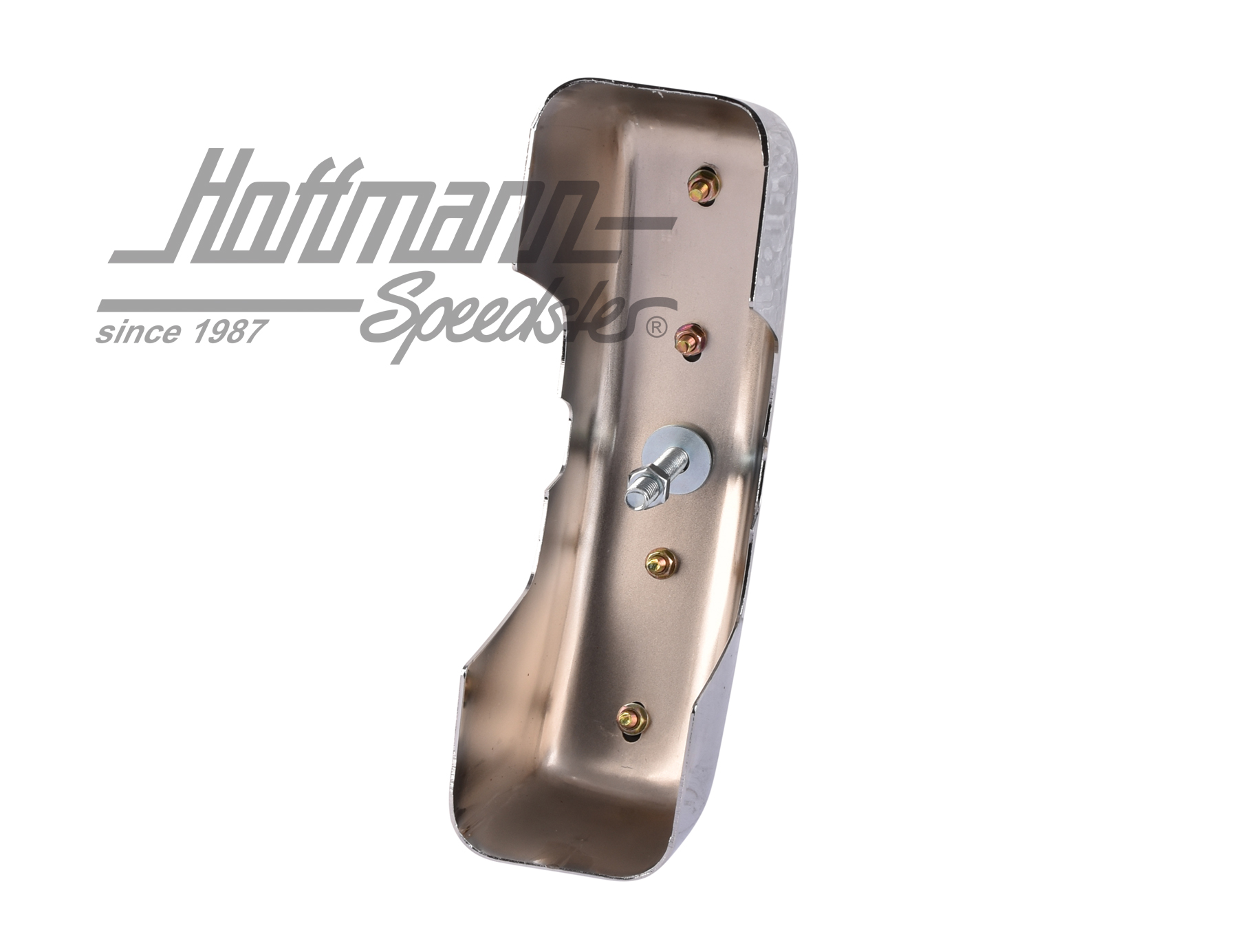 Bumper guard for bumper (square form) with rubber molding                                           