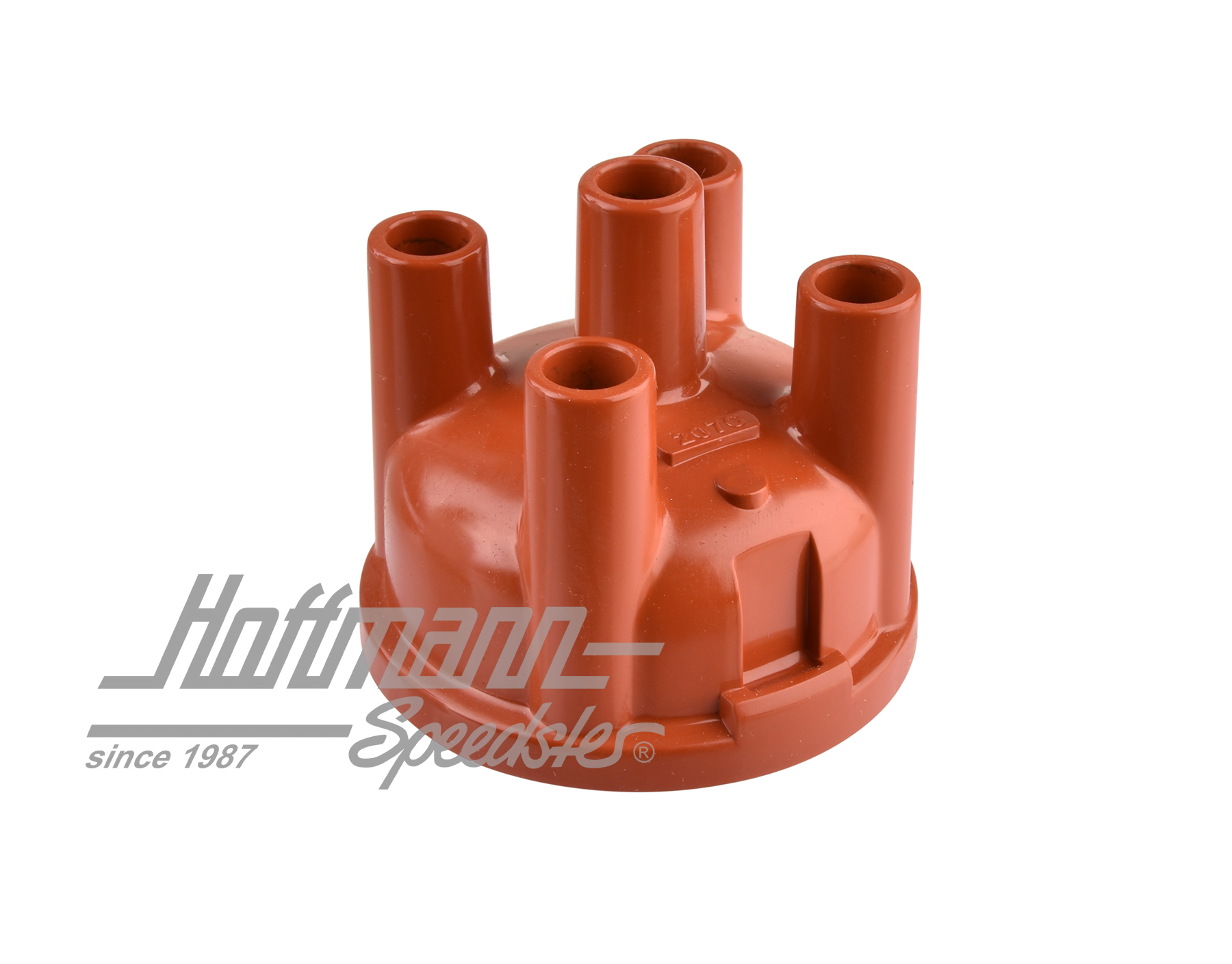 Distributor cap, flat, ø 65mm (red) | 111 905 207 C | 020-0739