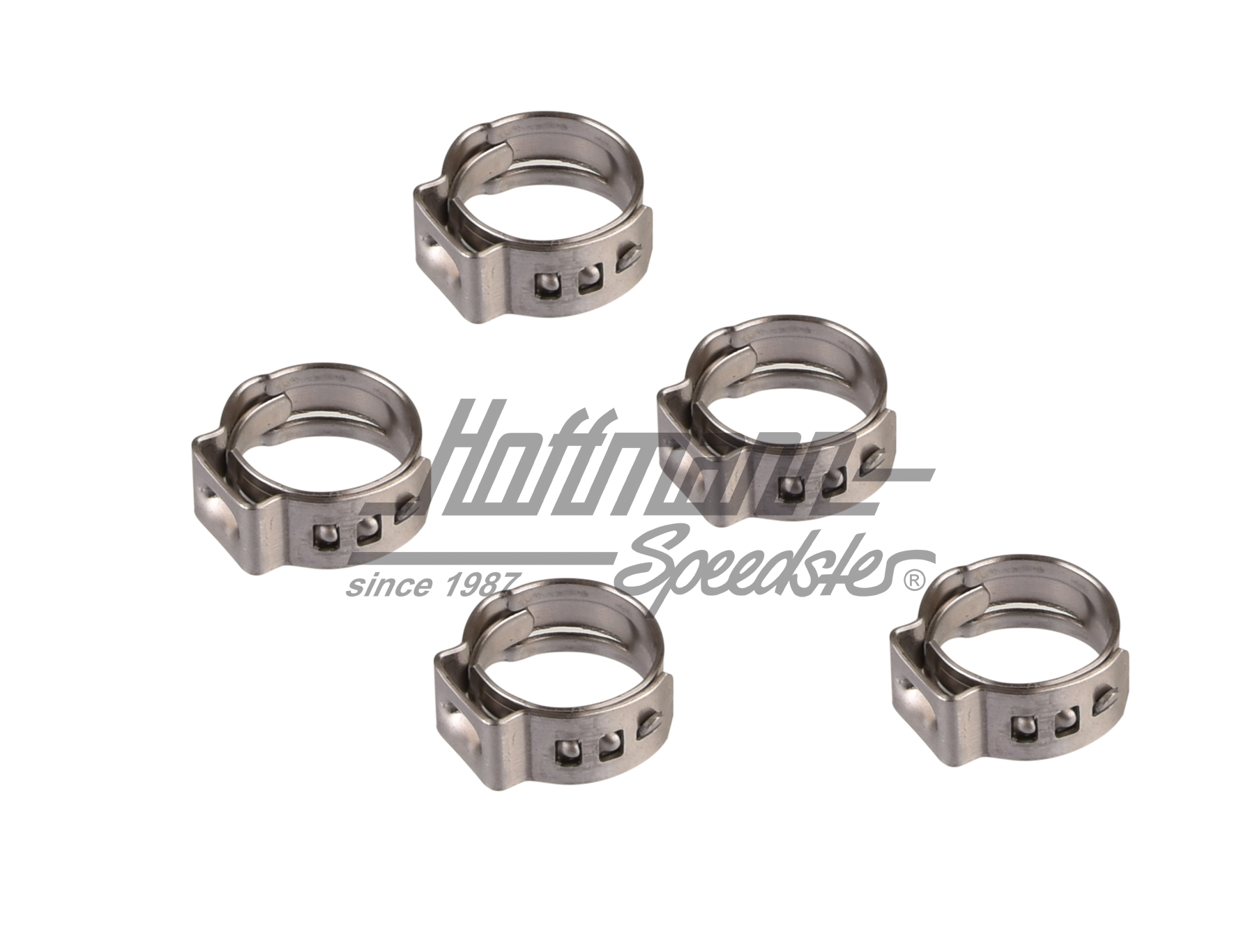 Single-ear clamps, adjustable, 10.8-13.3mm | --- --- --- | 020-0505-16