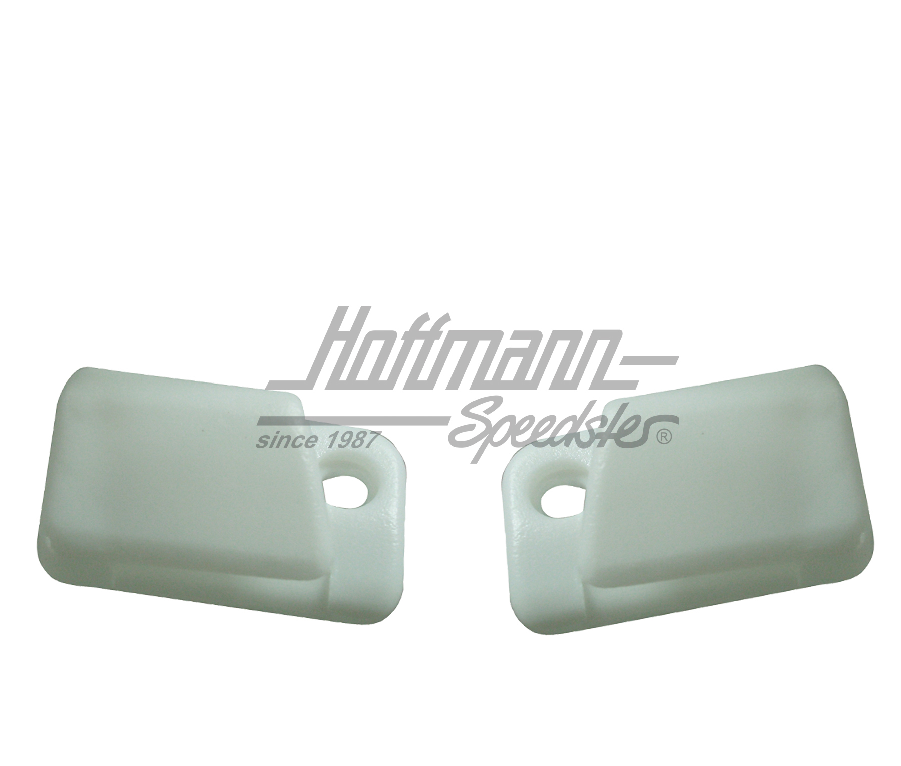 Sun visor clip, 8.67-, white | 133 857 561 / 133 857 562 | 055-7372