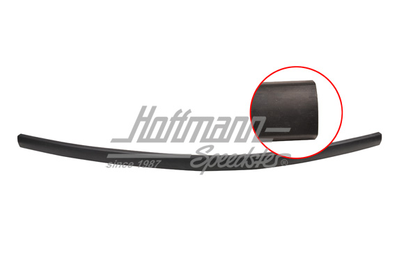 Bumper rubber, front, Golf 1, -7.78 | 171 807 201 | 180-0310