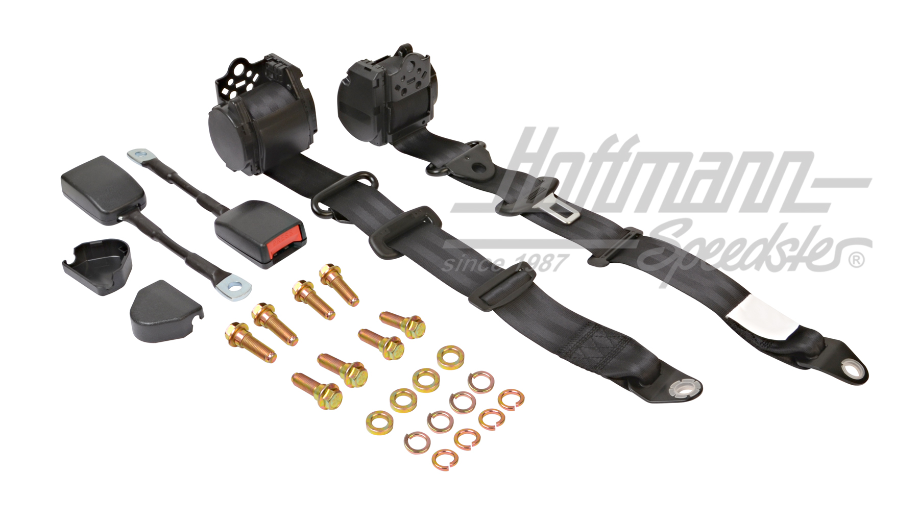 Retractor belt, front, 911/912, 65-86 | 928 803 126 09 | 512-0524