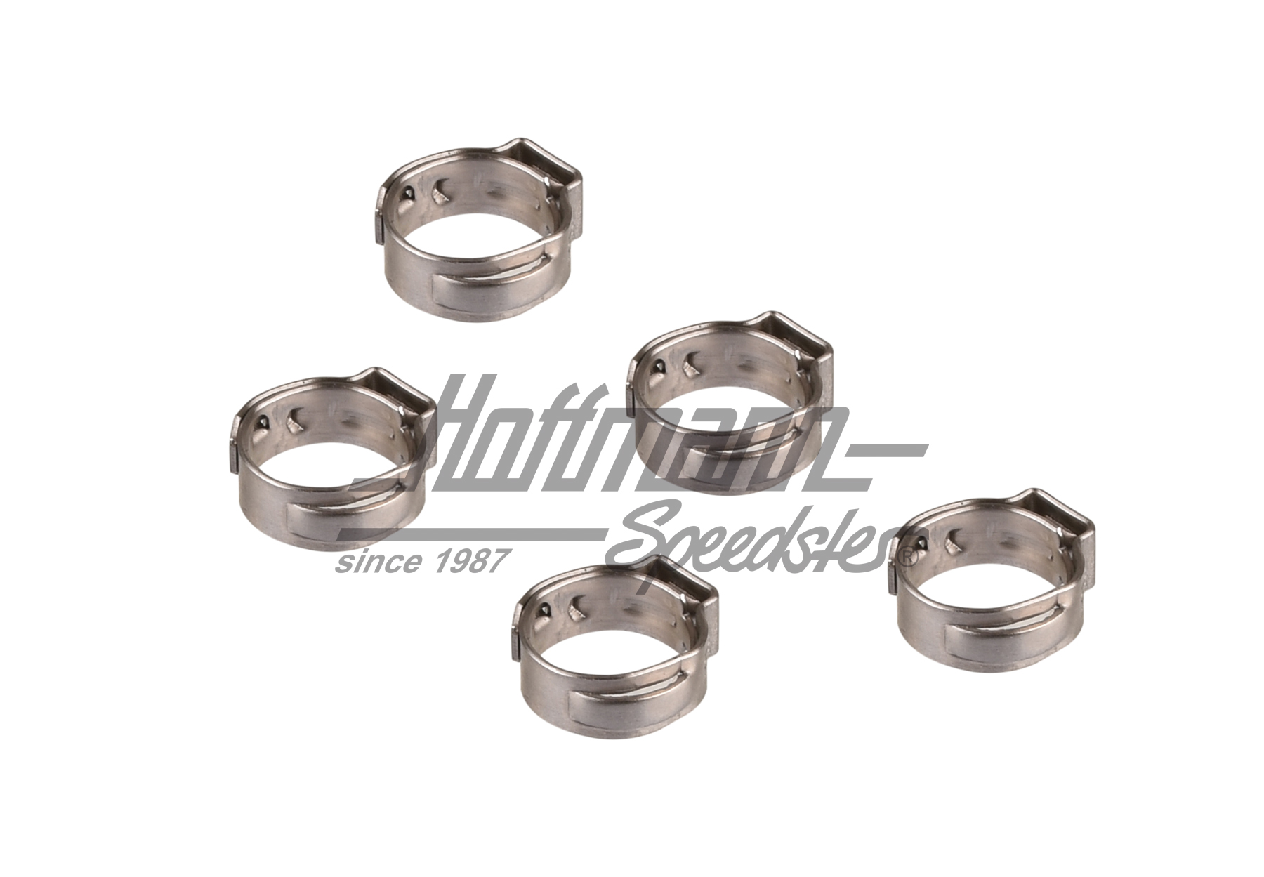 Single-ear clamps, adjustable, 8.8-10.5mm                                                           