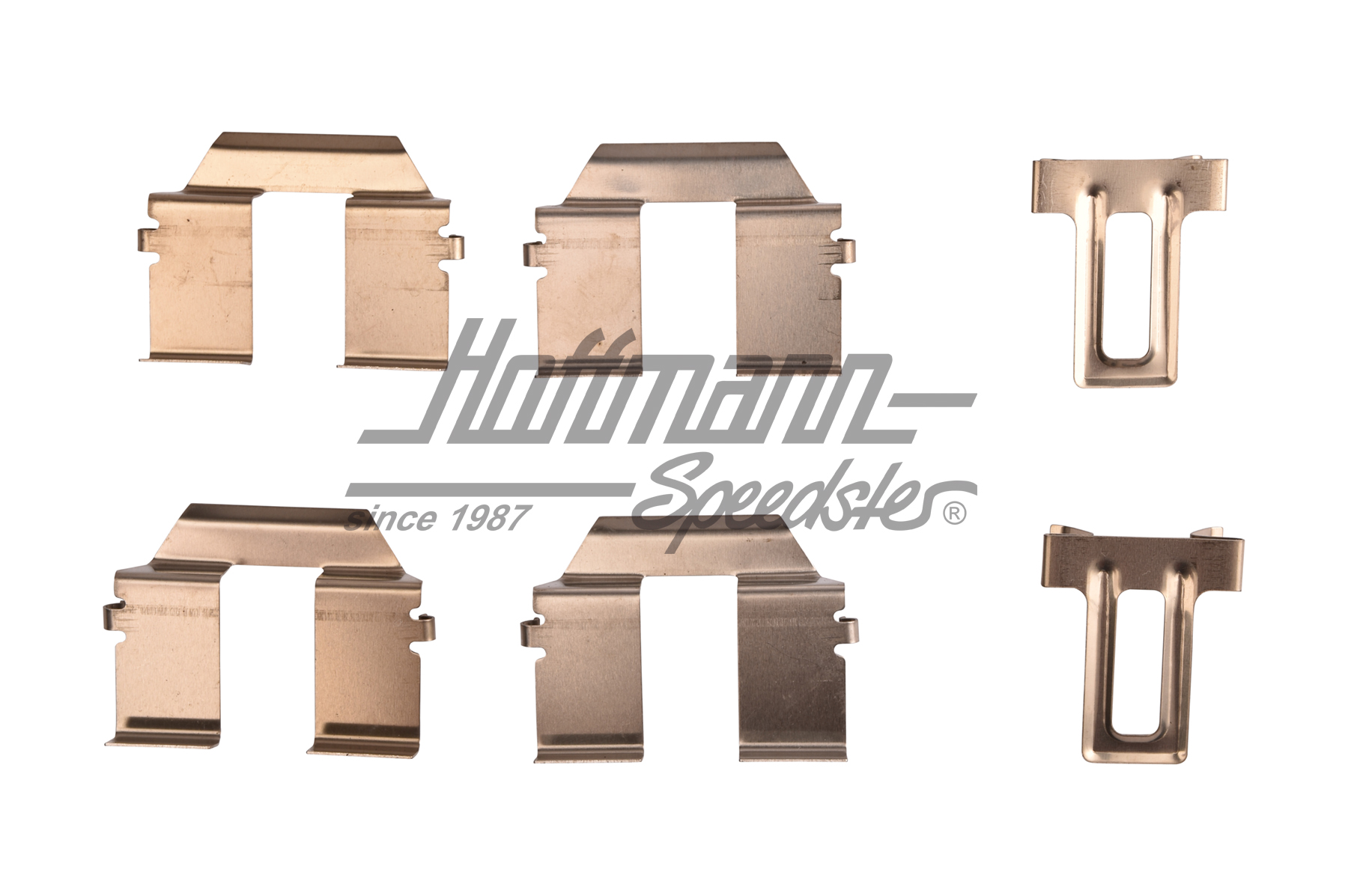 Mounting kit, brake pads, rear | 7D0 615 231 A | 406-0141-20