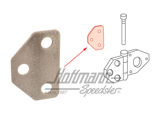 Support, door hinge, upper/lower                                                                    