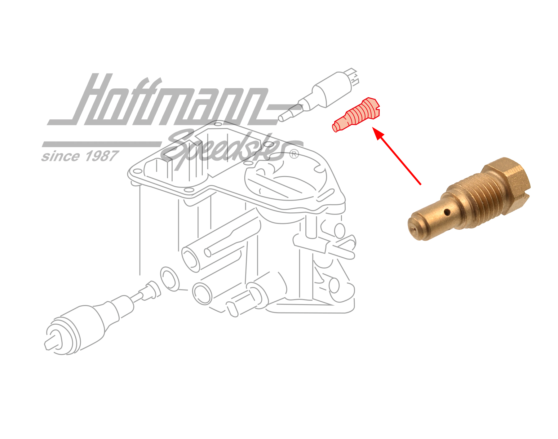 Additional fuel nozzle, G45 | 113 129 415 G | 020-1349-16