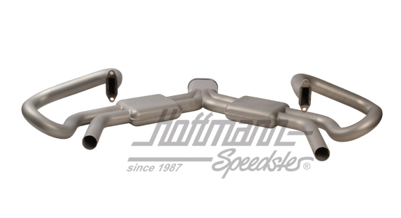 
Racing fan header, Porsche 356, Sebring Style                                                     