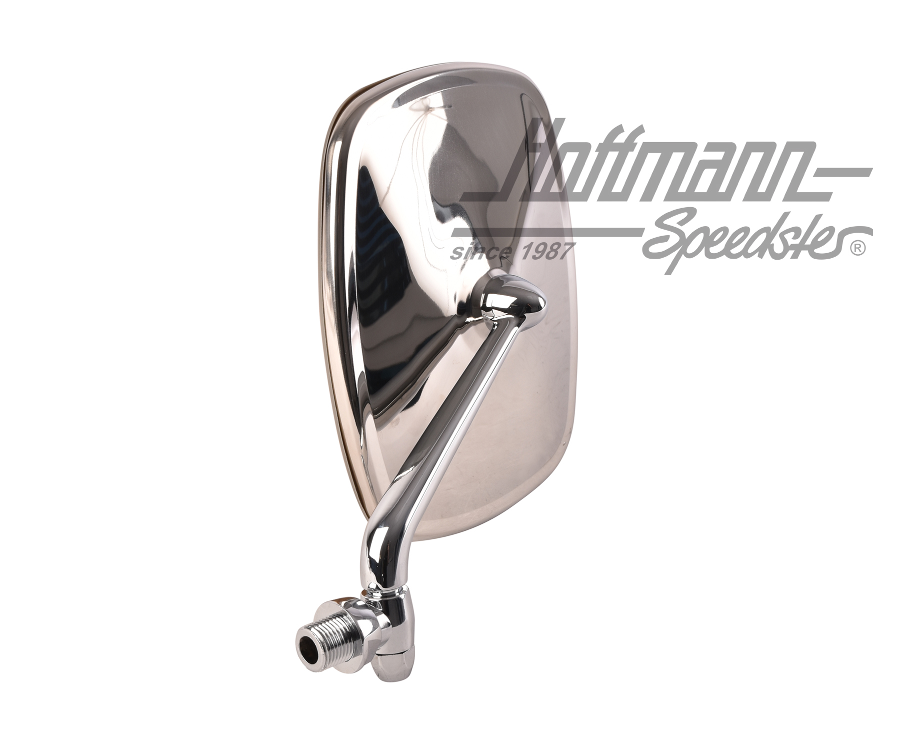 Rear-view mirror, Bus T2, 67-79, stainless steel, left                                              