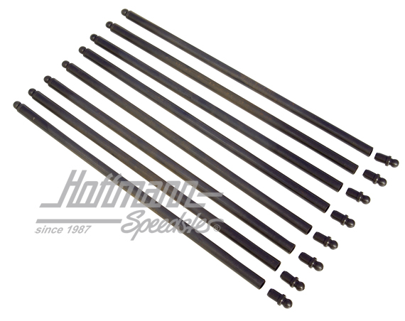 Push rods, chromoly, uncutted                                                                       