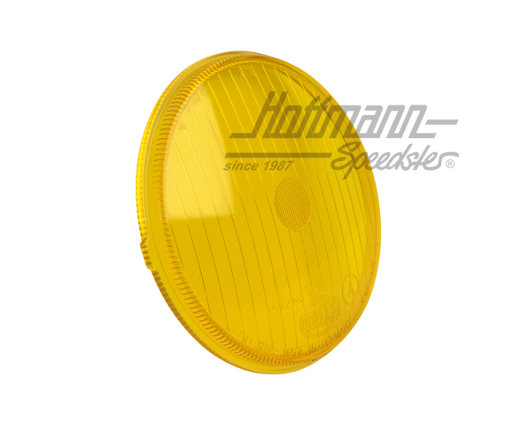 Lens, high-beam headlight
, 914, Hella, yellow                                                     