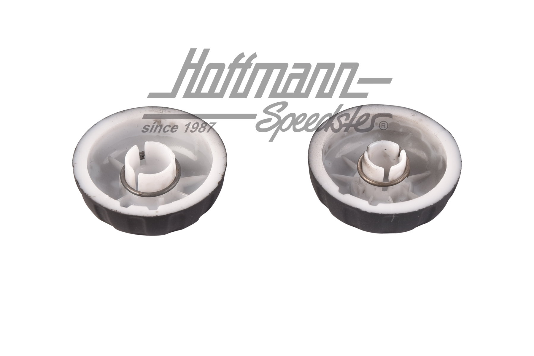 Radio rotary knobs, left+right, Porsche 997+987                                                     