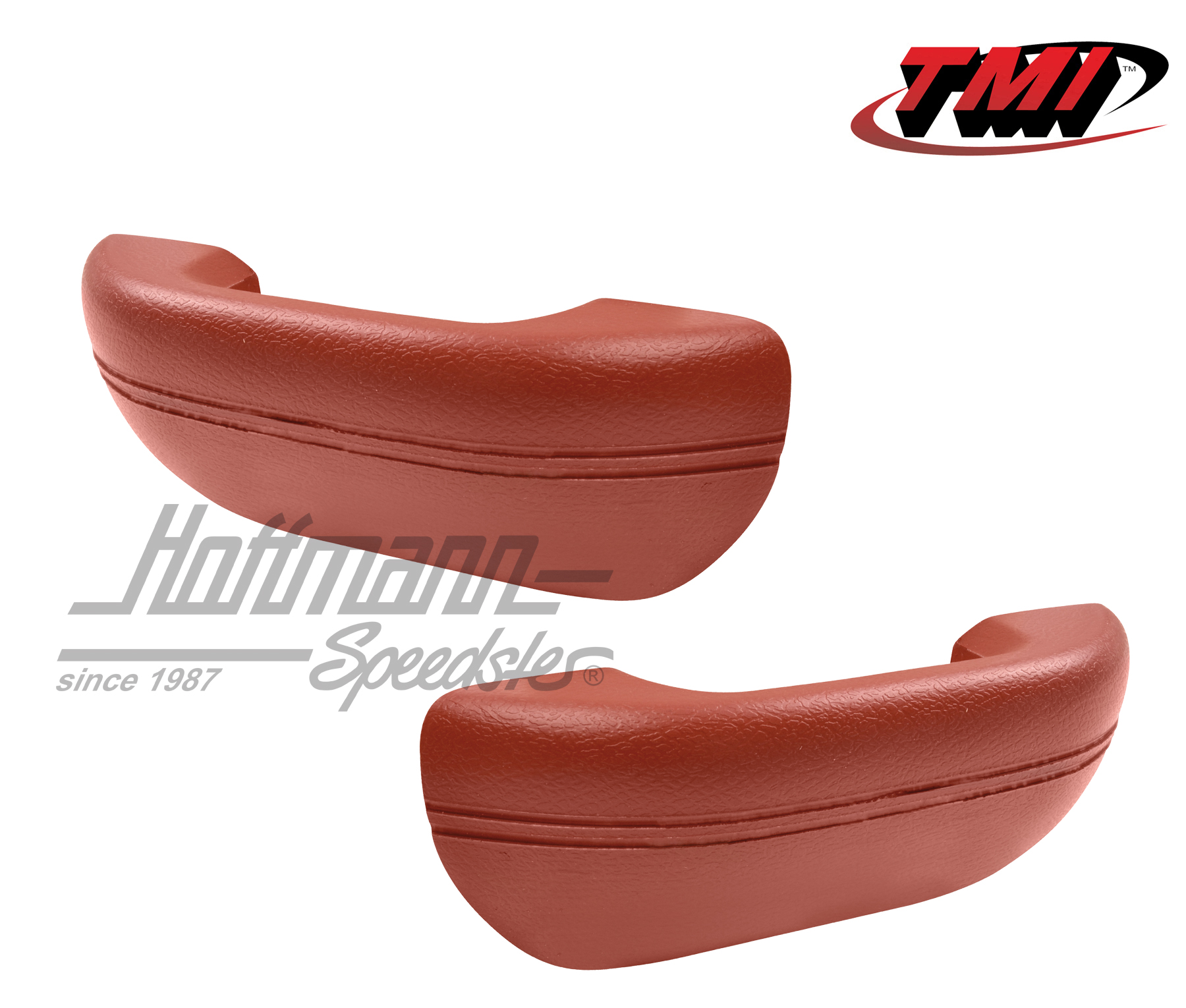 Armrests, 8.67-8.72, brick red, left/right | 16-1614-23 | 055-7437