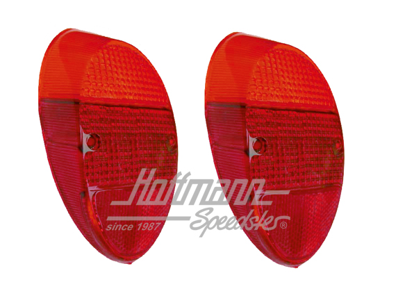 Tail-light lens, 5.61-7.73, red/red | 111 945 241 D | 020-4483