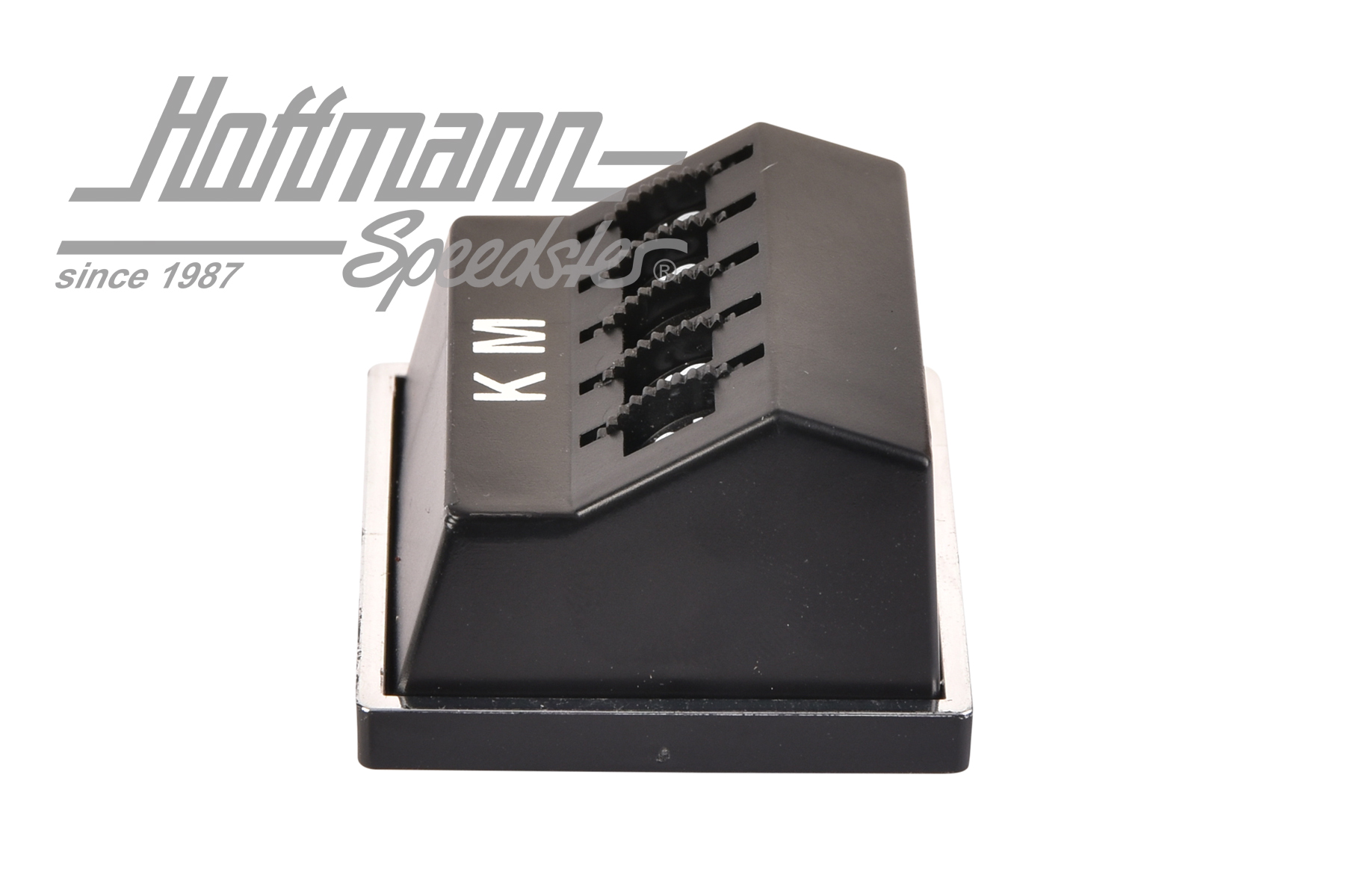 Trip odometer, "KM", black                                                                          