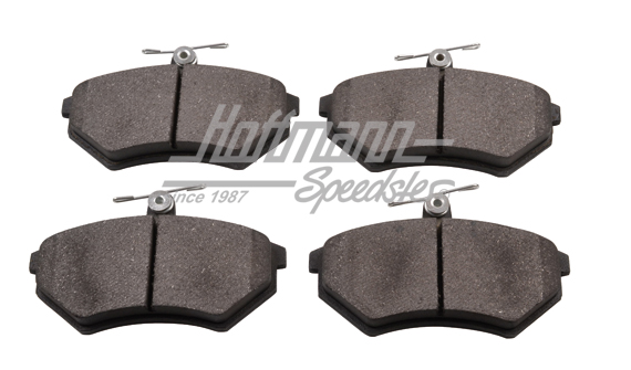 Brake pads, front, Golf 2 16V, 10.88- | 357 698 151 A | 206-4025