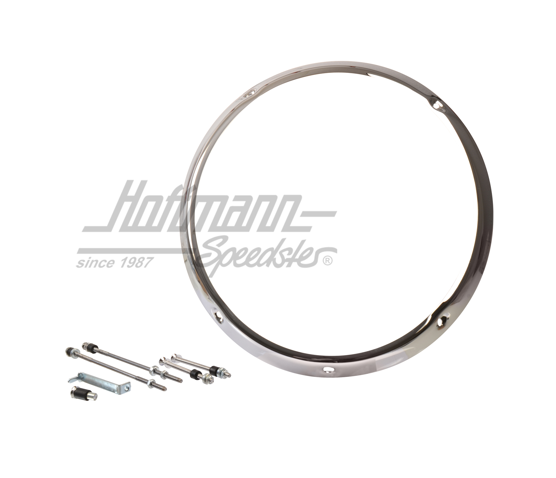 Headlight rim, H1, 911, chromed                                                                     
