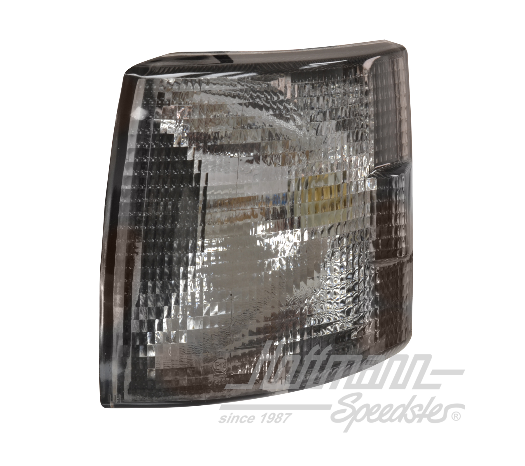 Turn indicator, front, black, left (short)                                                          