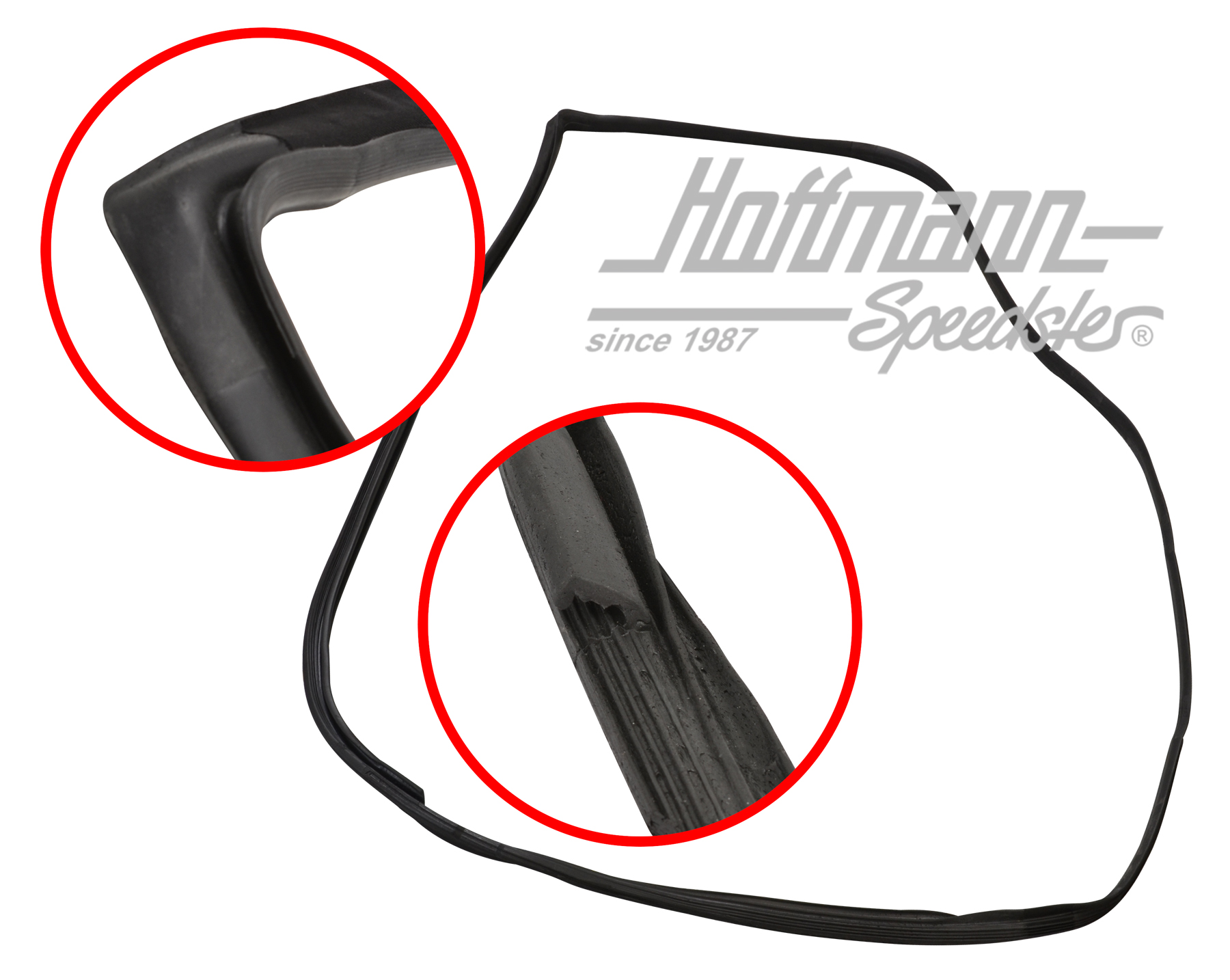 Door seal, 924/944, right                                                                           