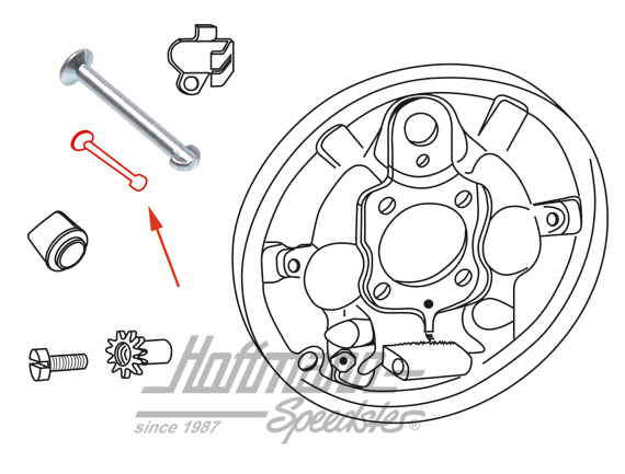 Pin, 40mm | 211 609 279 | 020-4068-02