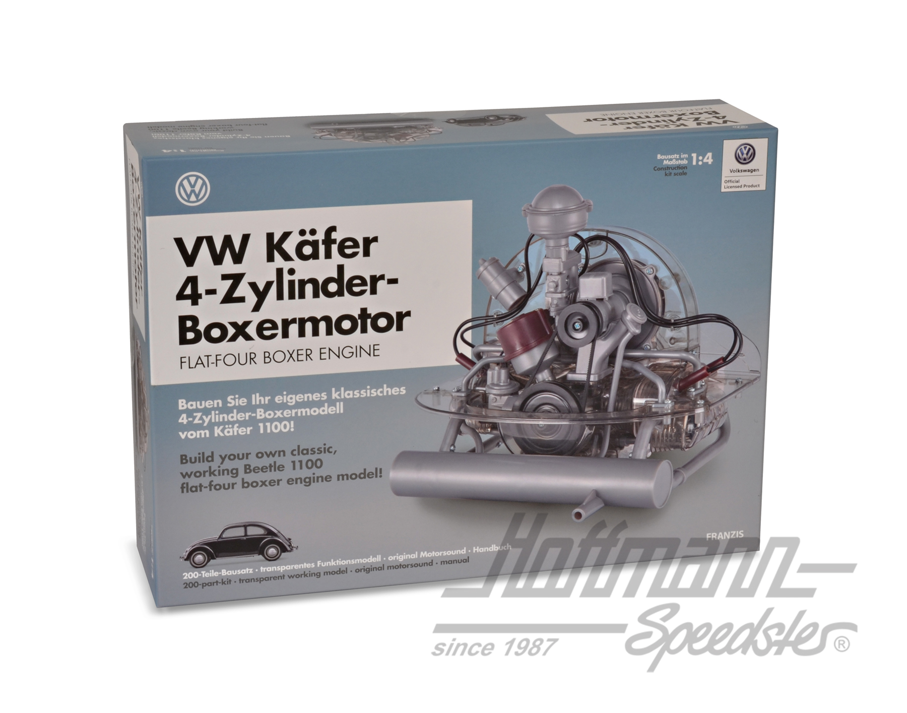 VW Beetle 4-cylinder-boxer engine, Model kit | 40 19631 67038-0 | 046-1000