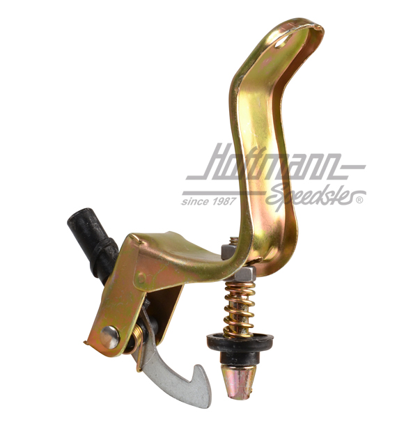 Upper part, front-hood lock, 8.67-, black | 111 823 507 F | 020-2549