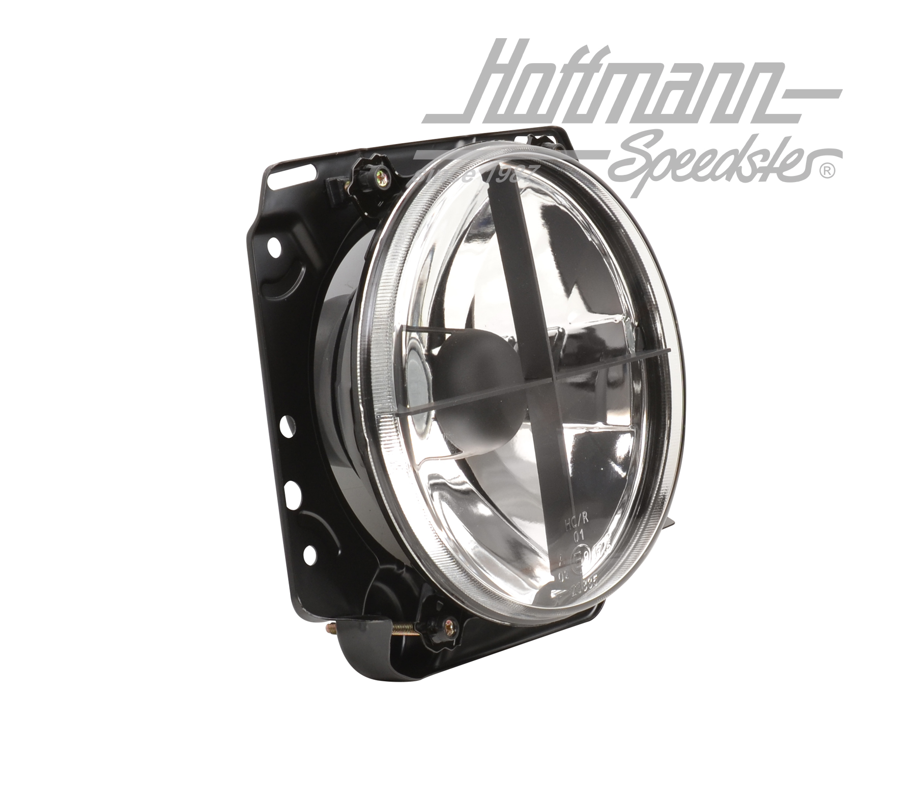 Headlight set, H4, Golf 2, clear/reticle                                                            