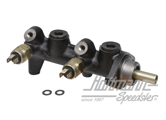 Master brake cylinder, 20.6mm, 78-89                                                                