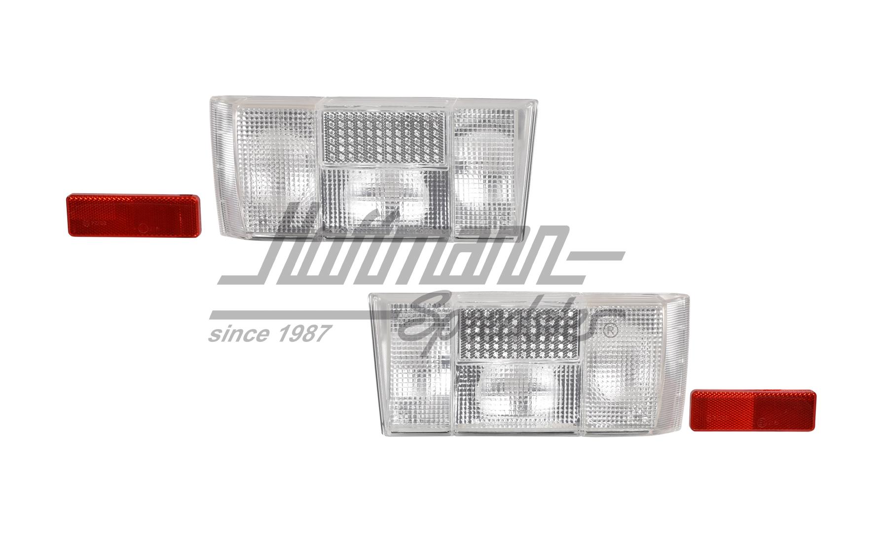 Tail lights, Golf 1, 74-93, white | 171 945 111 K / 171 945 112 K | 190-4390-30