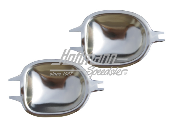 Door handle guards, alu, silver, 8.71- | 10058 | 020-2041